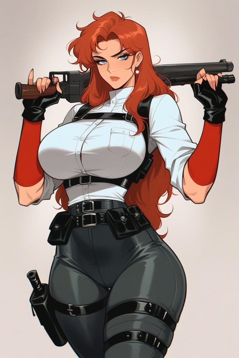 Tight Clothes, Huge Ass, Sheathed Hentai AI Porn