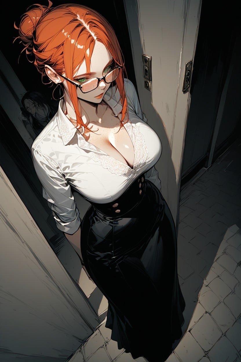 Long High Heels, Close Up, Wasp Waist Hentai AI Porn