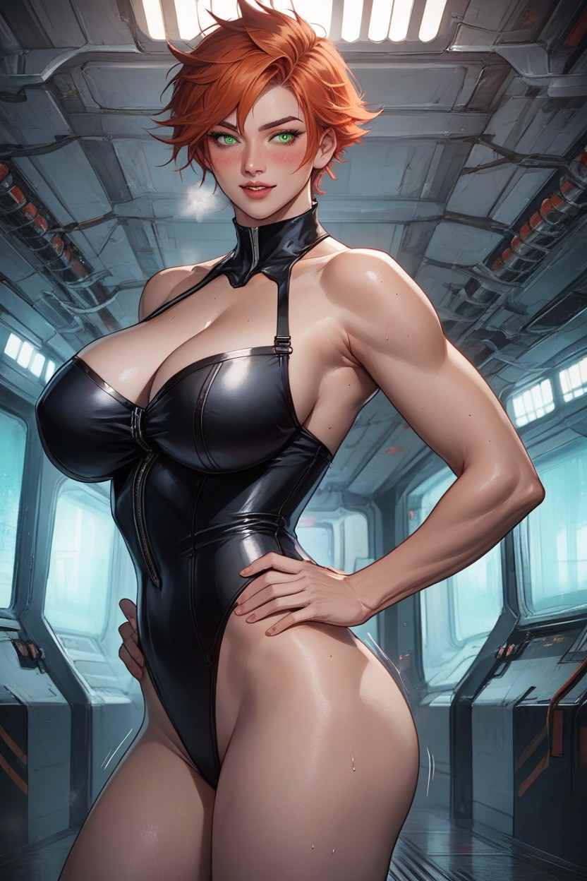 Ginger Skin, Perfect Body, Red Head Hentai AI Porn