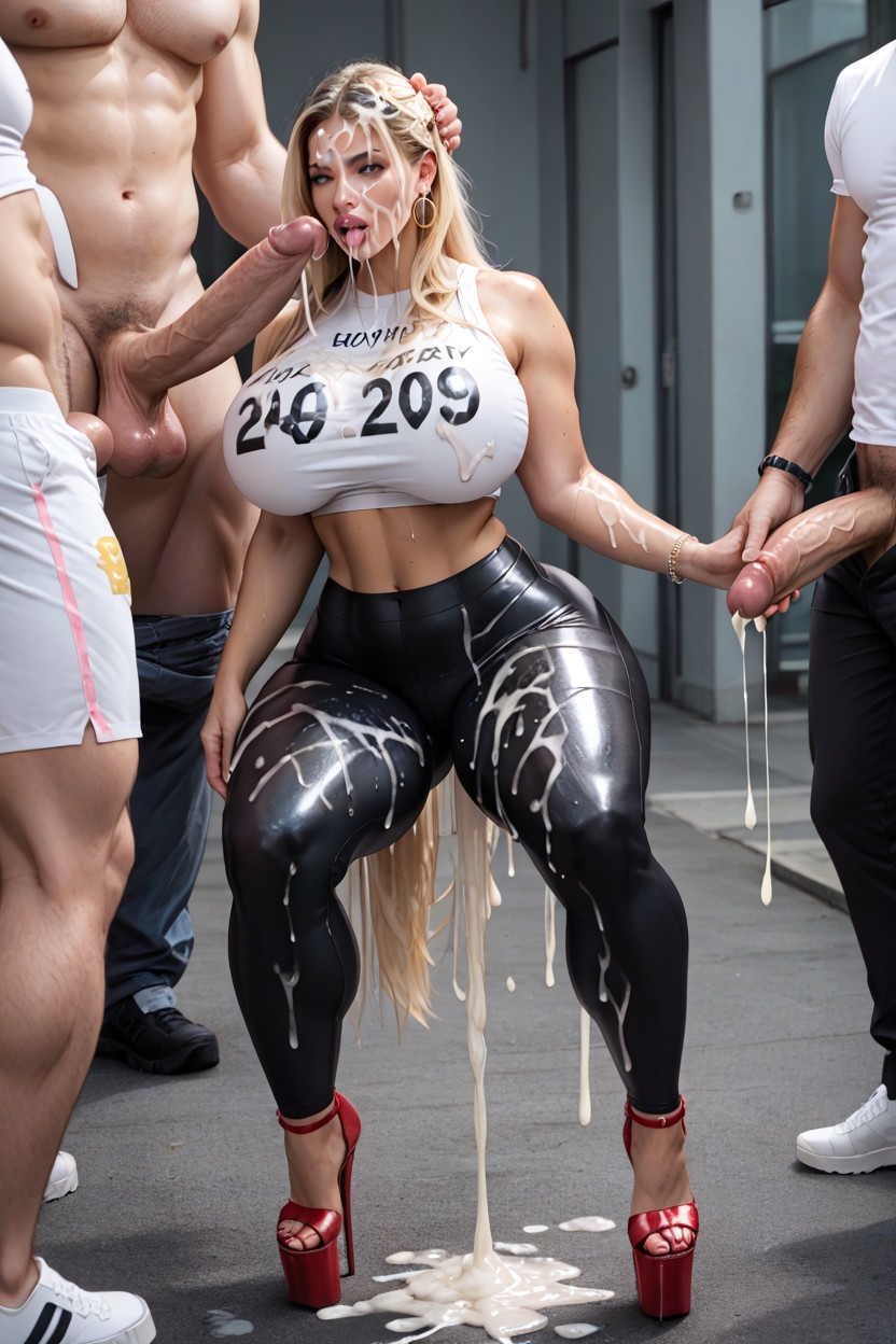 Excessive Cum, Cum On Clothes, Hyper Cock AI Porn