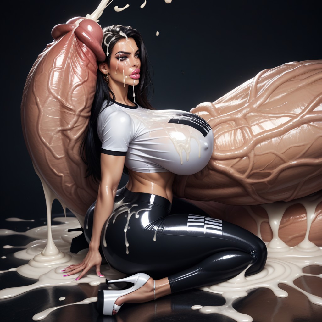 Enormous Cock, Monster Cock, Cumshot AI Porn