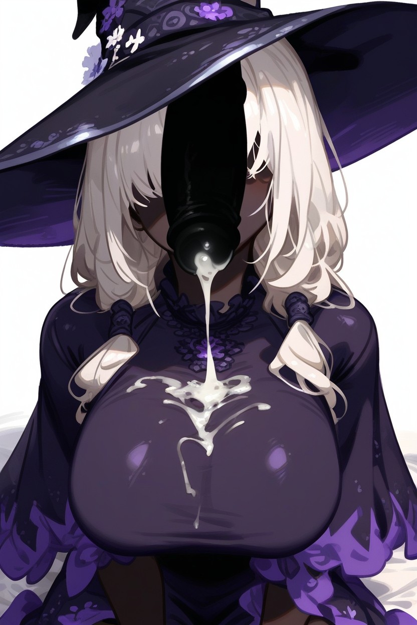Kneeling Woman, Eyeless Woman, Kneeling Hentai AI Porn