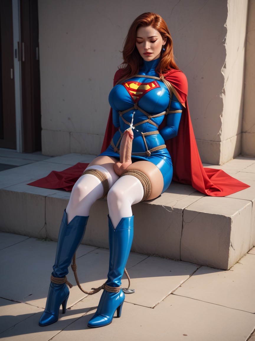 Large Breast, Bondage Feet, Bondage Ankle Shemale AI Porn