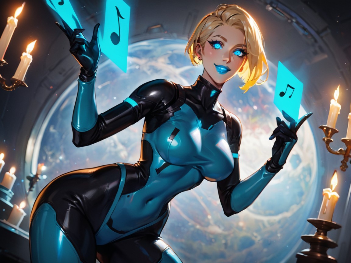 Ultra Detailed, Nave Espacial, Snatched Waist Porno latina IA