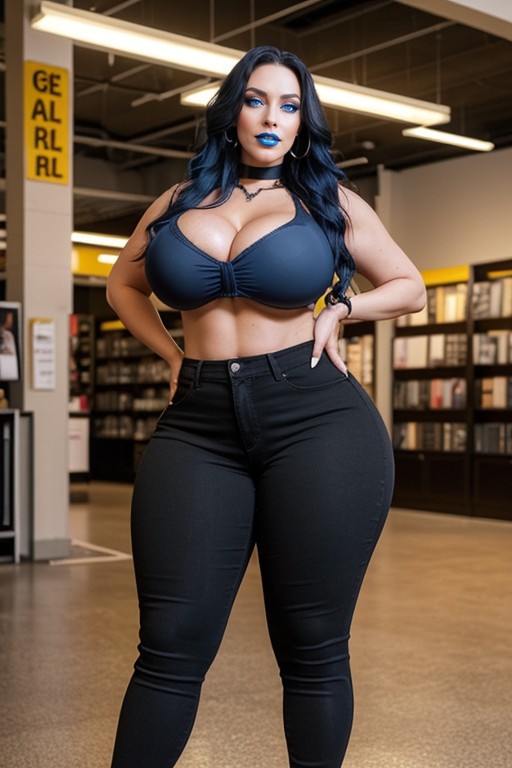 Extremely Wasp Waist, Award Winning Photo, Graphic Tee AI Porn