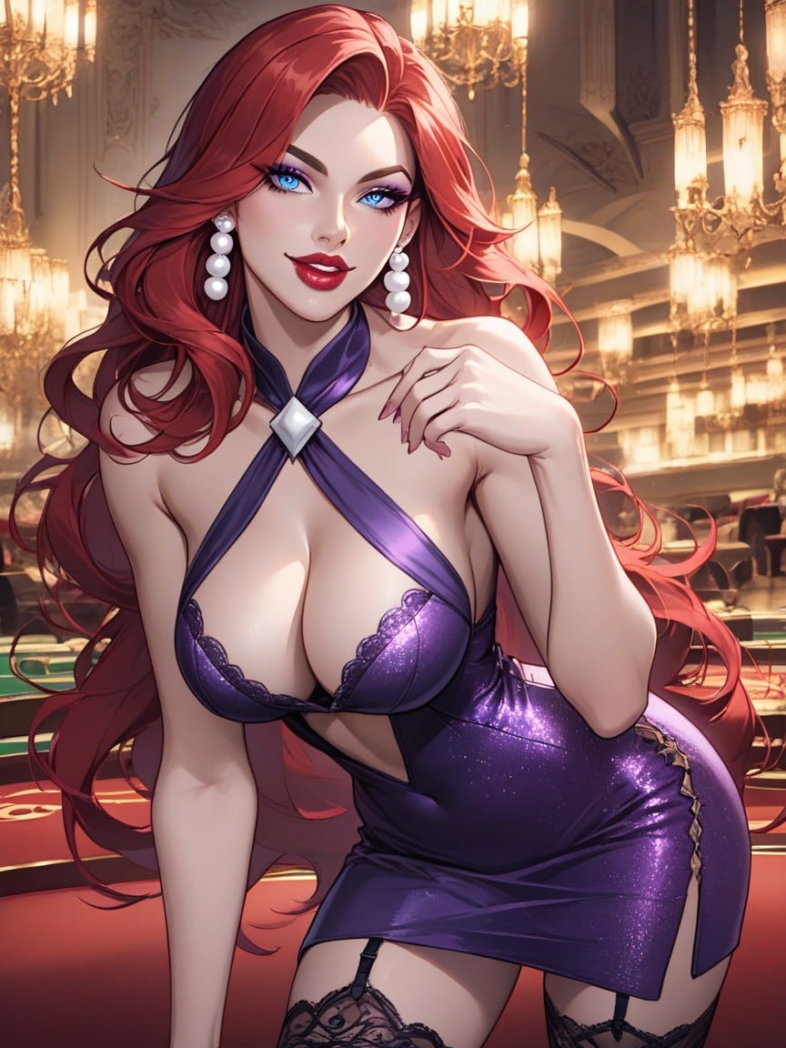 18+, Master Piece, Red Hair Hentai AI Porn