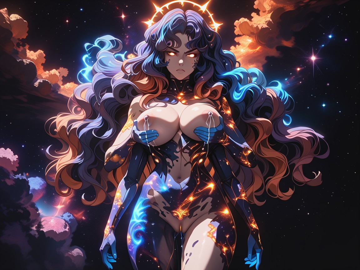 Detailed Face, Pear Shaped Ass, Nude Hentai AI Porn