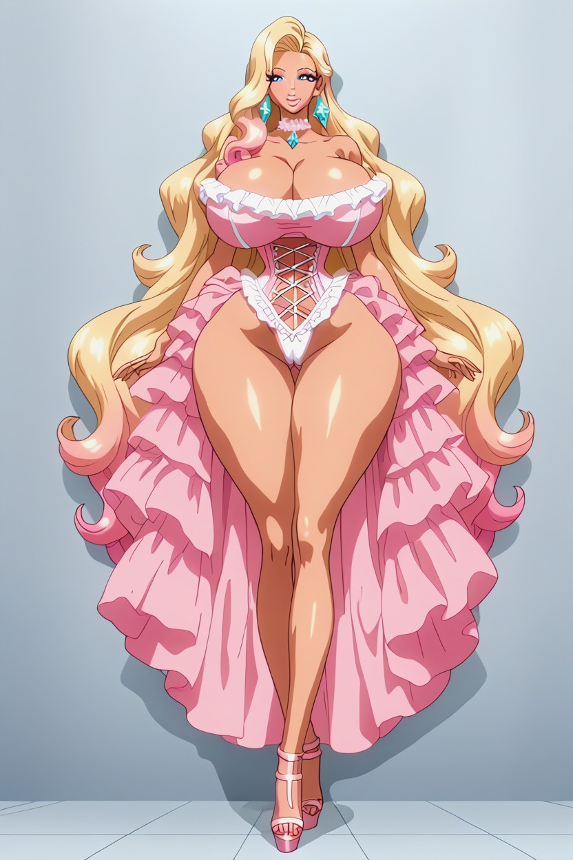 Tapered Figure, Beautiful Face, Flared Hips AI Porn