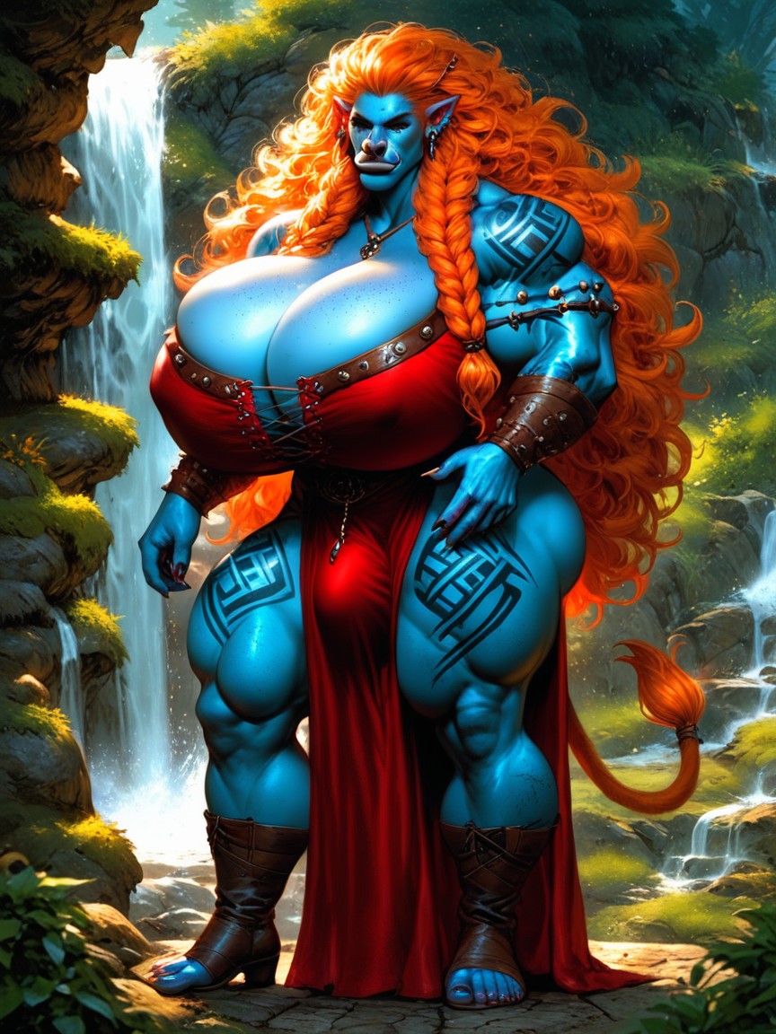 Troll, Fantasy Troll, Big Nose Porno IA Furry