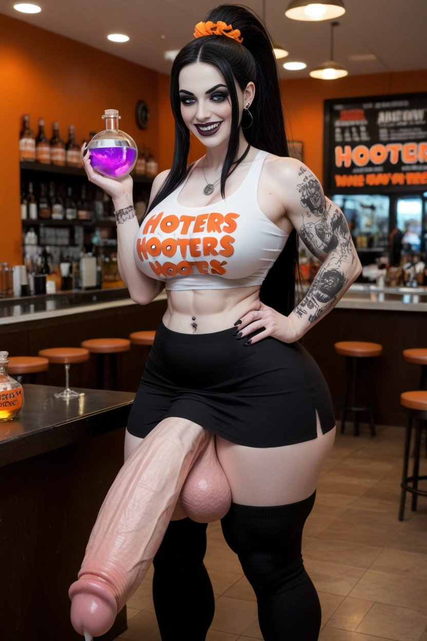 Excessively Massive Balls, Vello Púbico, Scary Cock Porno shemale IA