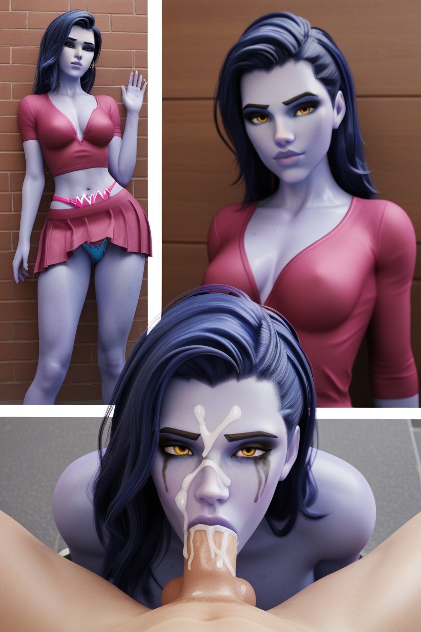 Medium Breast, Pov, Blue Skin AI Porn