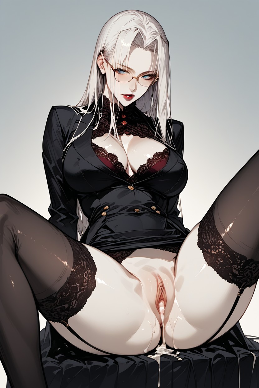 Chest Sticking Out, Under The Chest, Breast Augmentation Hentai AI Porn