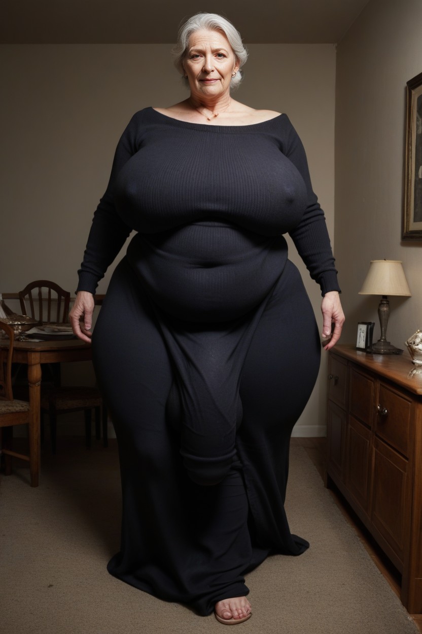 Thick Thighs, Fupa, Chubby AI Porn