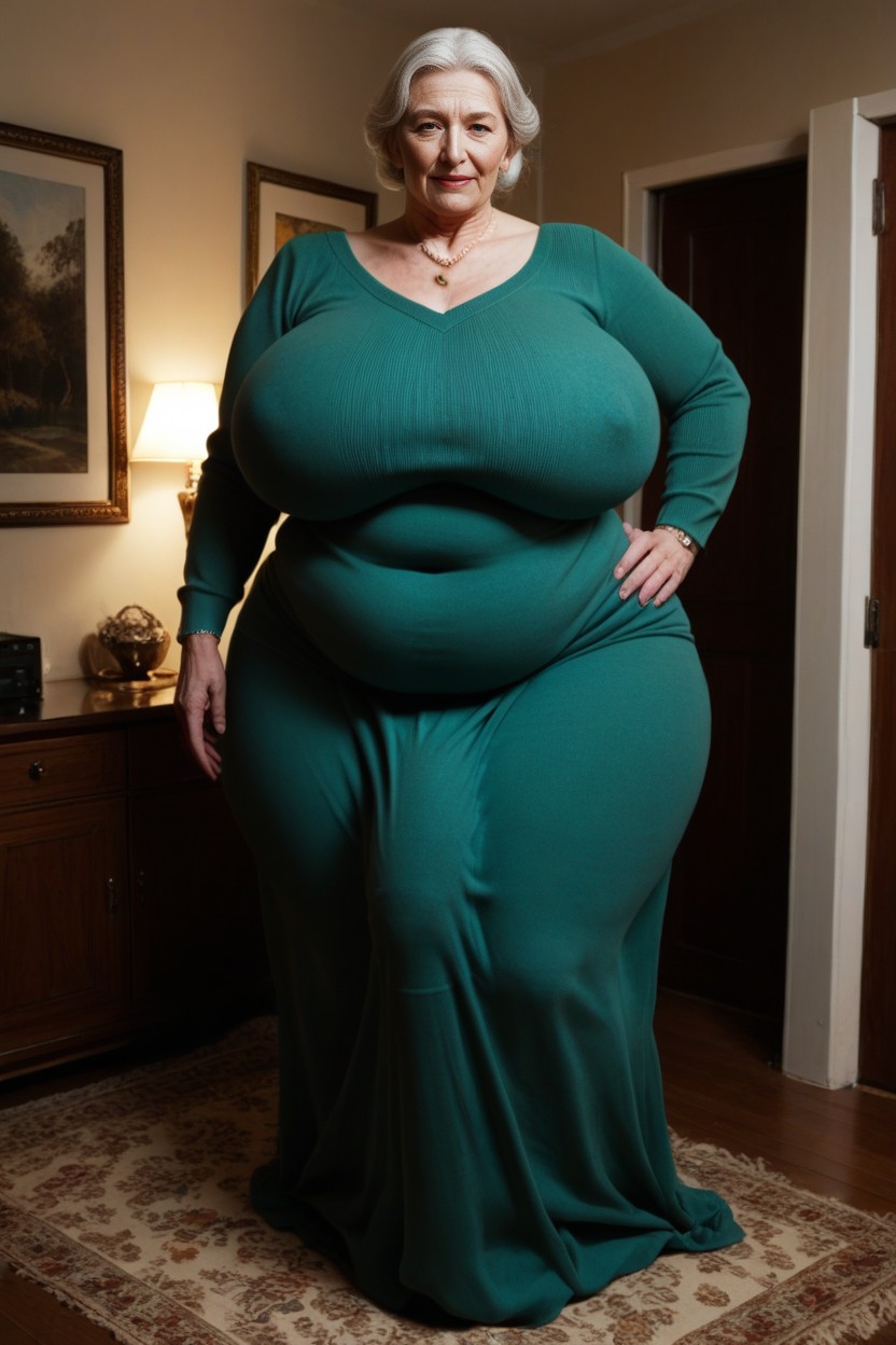 Breast Expansion, Bulge, Form Fitting Clothes AI Porn