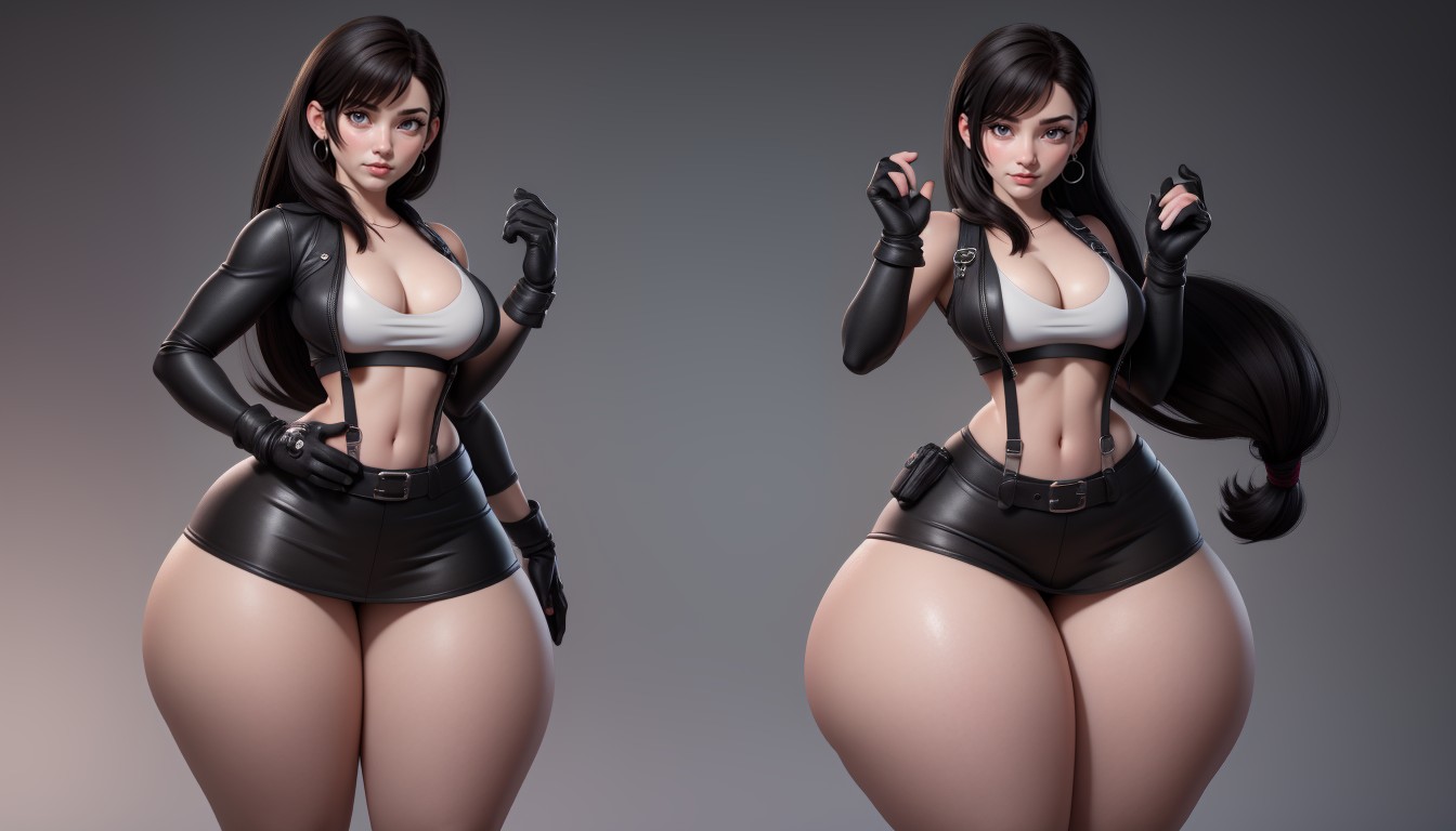 The Most Perfect Face, Gothic, Extremely Large Ass Hentai AI Porn