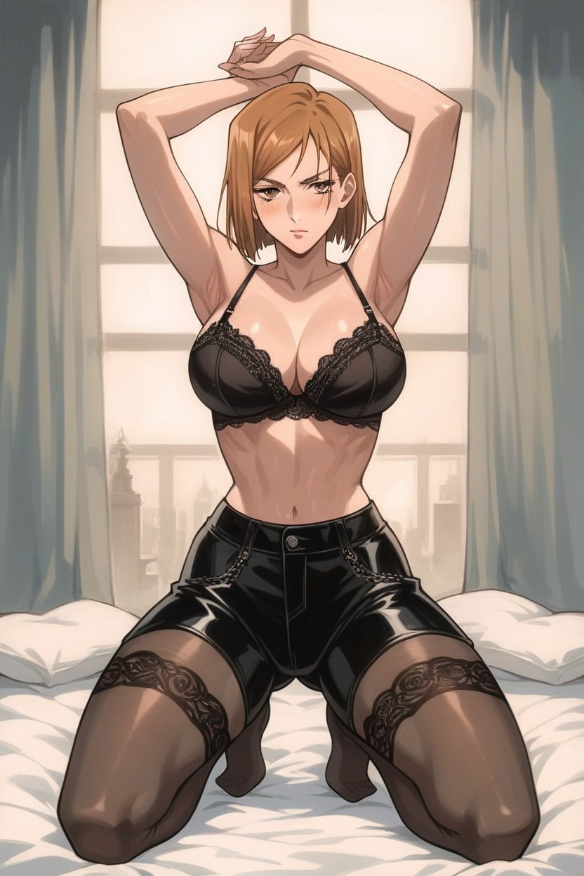 Modern Bedroom, Large Breast, Large Ass Hentai AI Porn