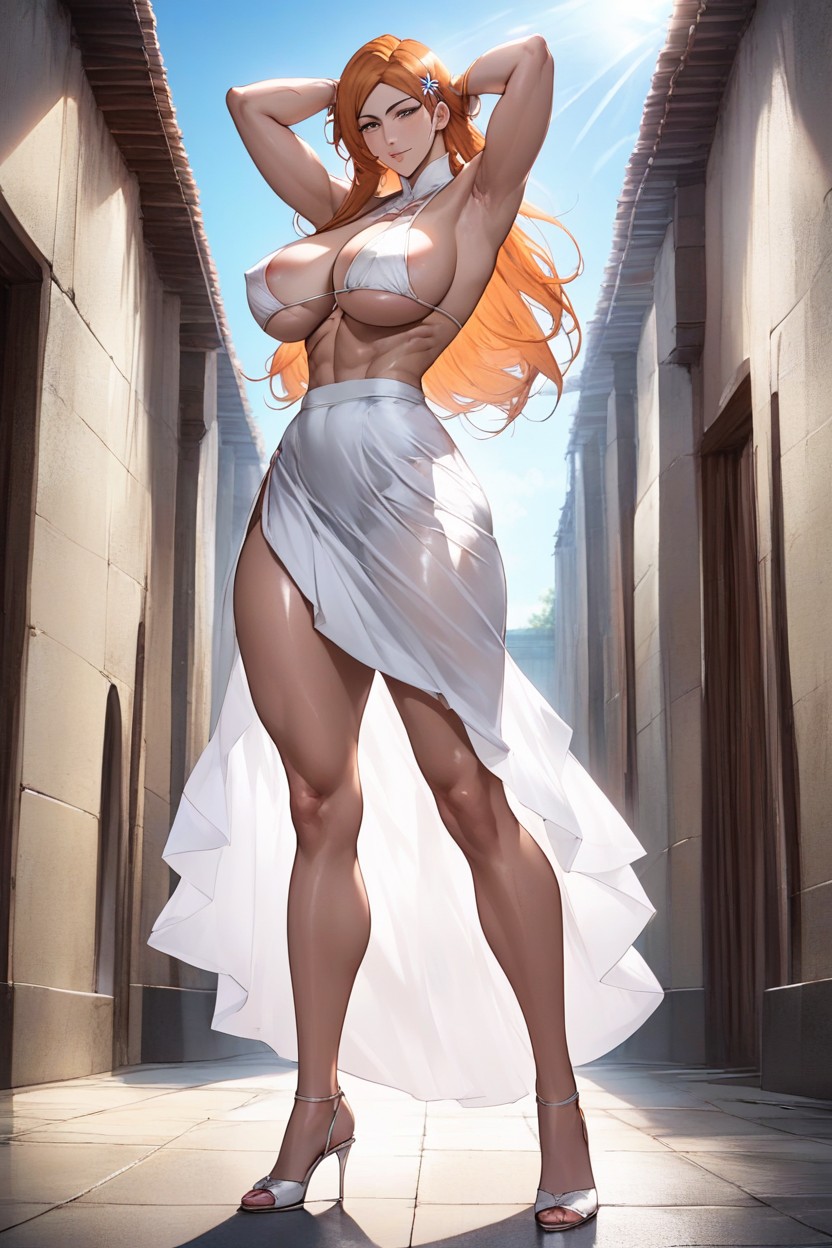 Piel Grasa, Beautiful And Delicate Mouth, Pechos Grandes Hentai IA