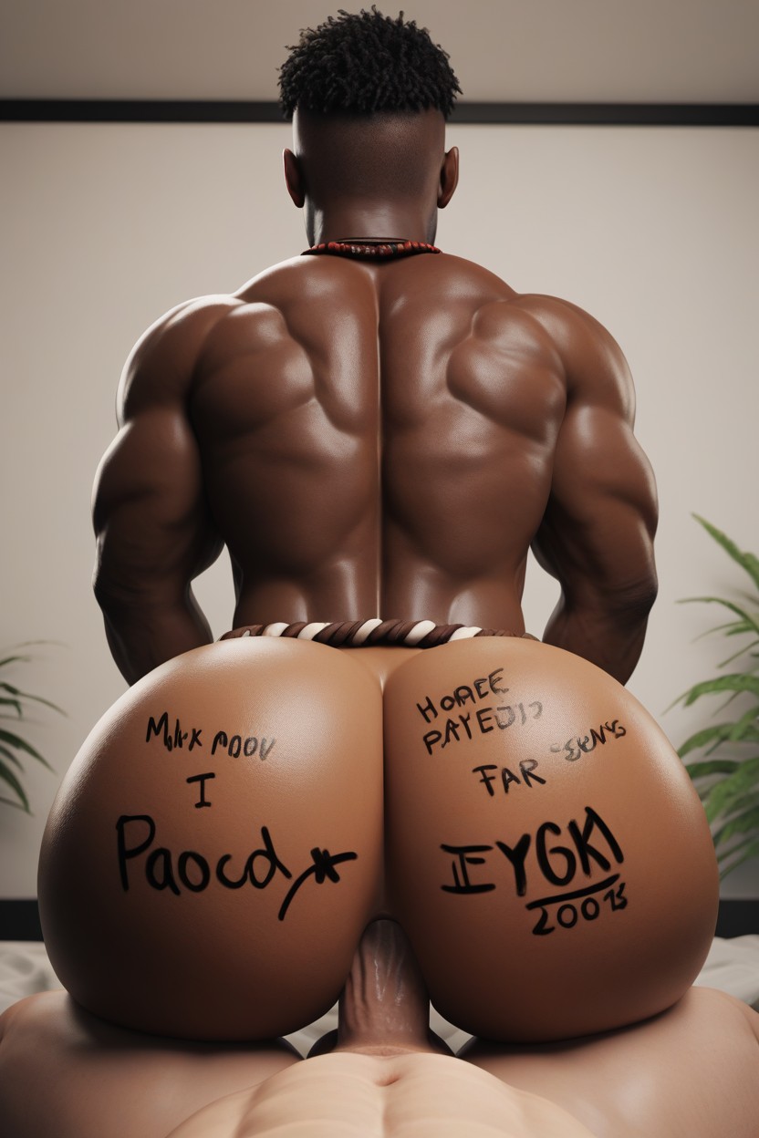 Body Writing, Male Only, Body Writing AI Gay Porn