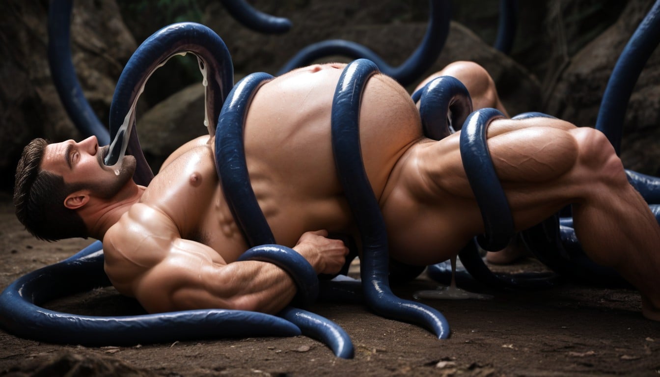 Hyper Anal, Gay, Hyper Big Tentacles In Asshole AI同性戀黃片