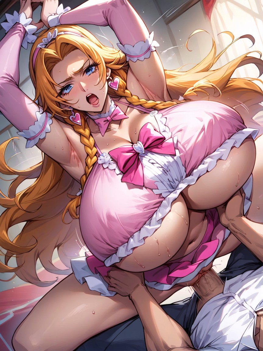 Precure Style Eyes, Bowtie, Gigantic Breast Hentai IA