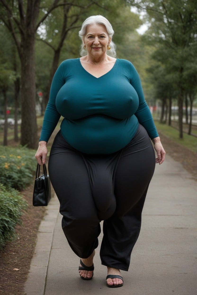 Quality Eyes, Extremely Large Ass, Turquoise Green Extreme Baggy Fitted Long Sleeve Shirt AI Porn