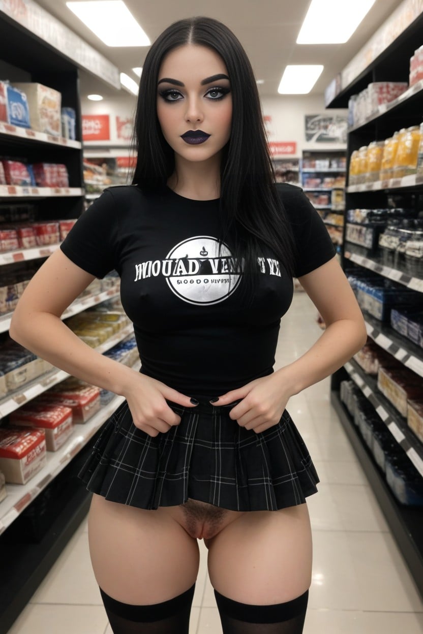 Glossy Lips, Horny, Deep Camel Toe AI Porn