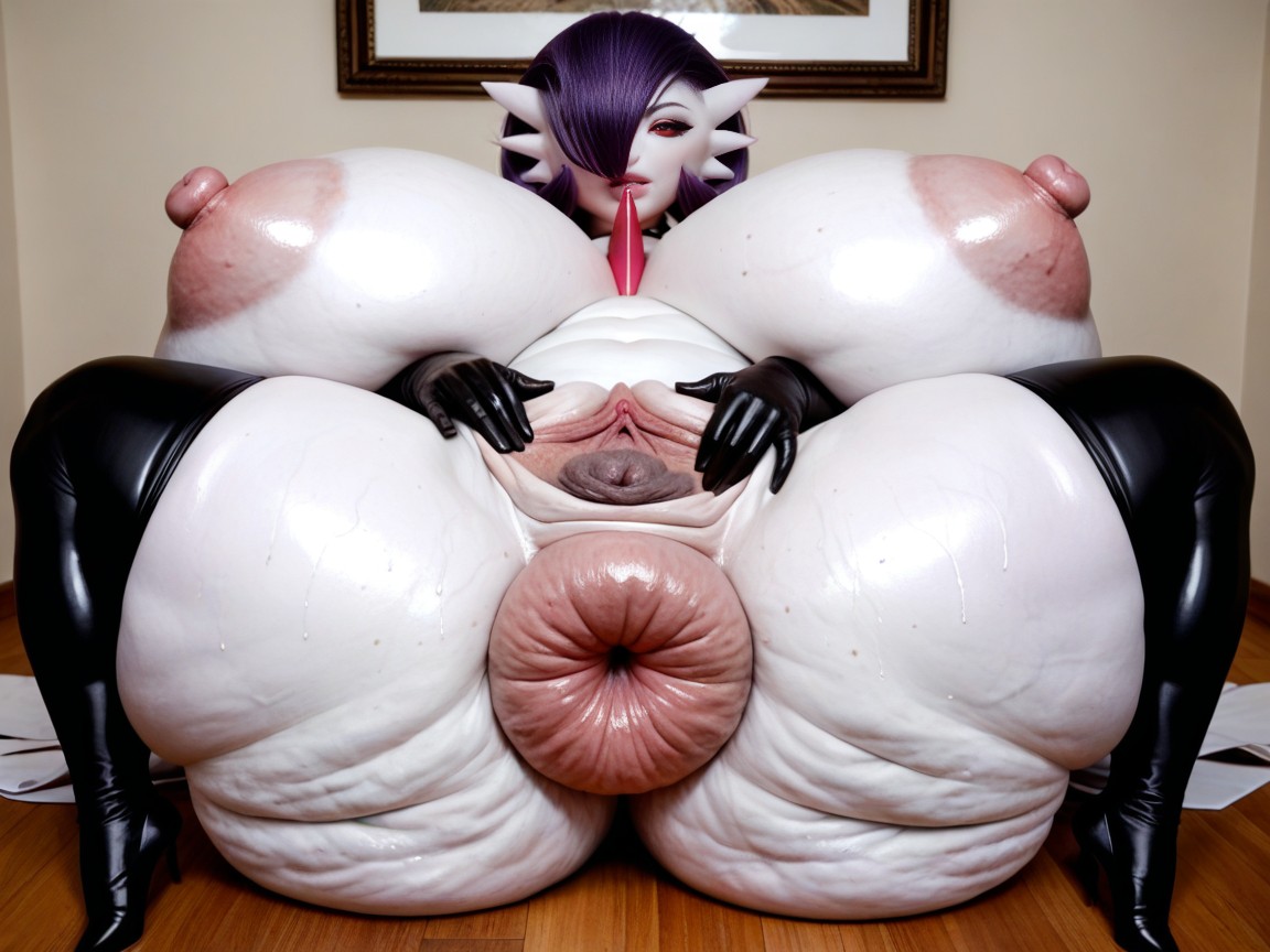 Bloated Nipples And Areola, Pokemon, Hyper Ass AI Porn
