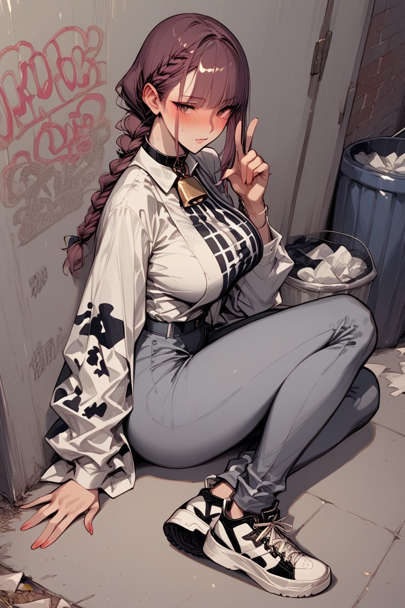Bubble Butt, Cowprint Pants, 18+ Hentai AI Porn