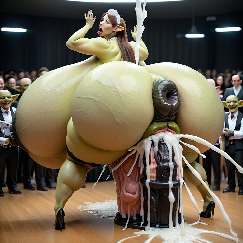 Korean Idol, Criada, Desert Pornografia asiática com IA