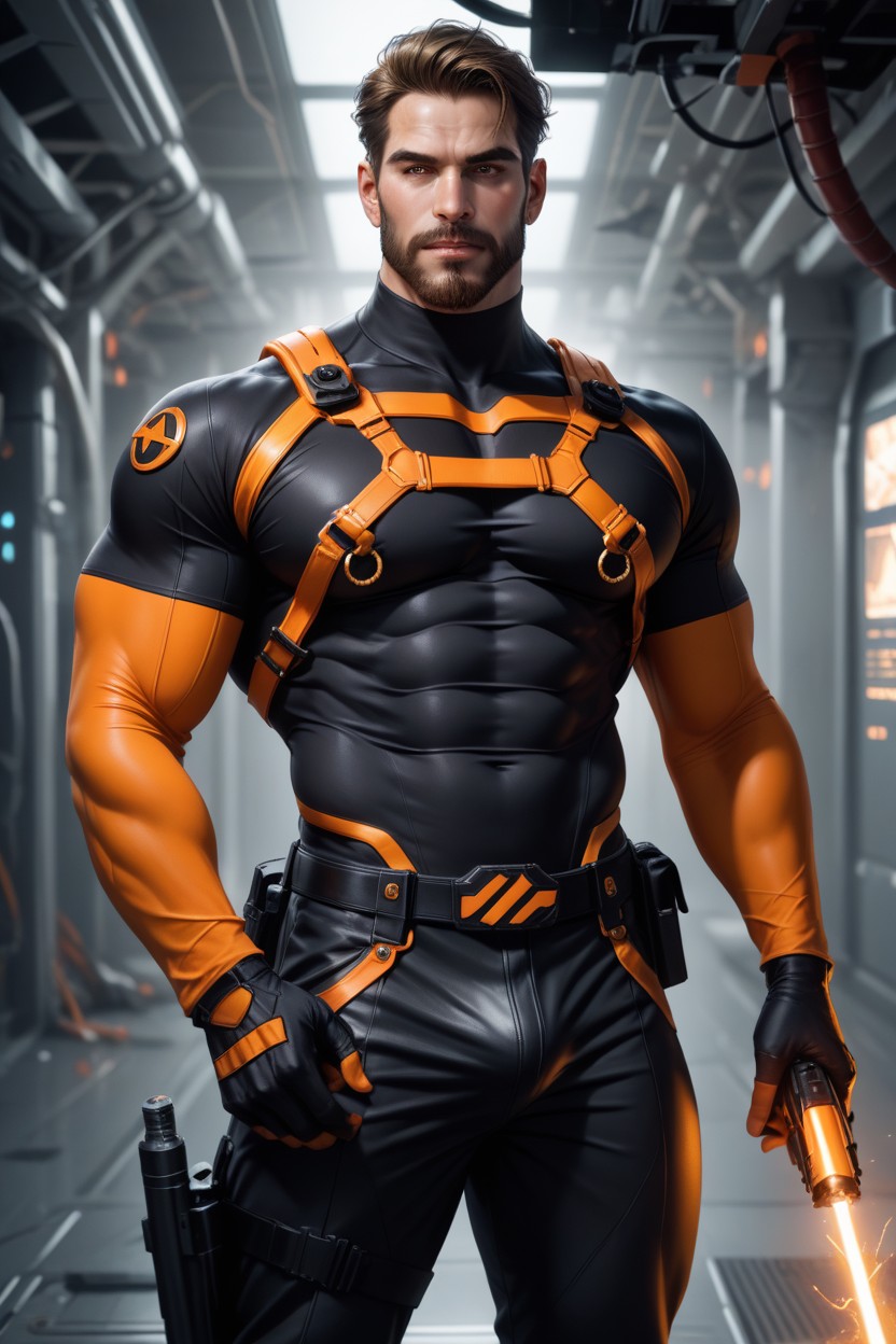 Biceps, Hyper Realistic, 18+ AI Gay Porn