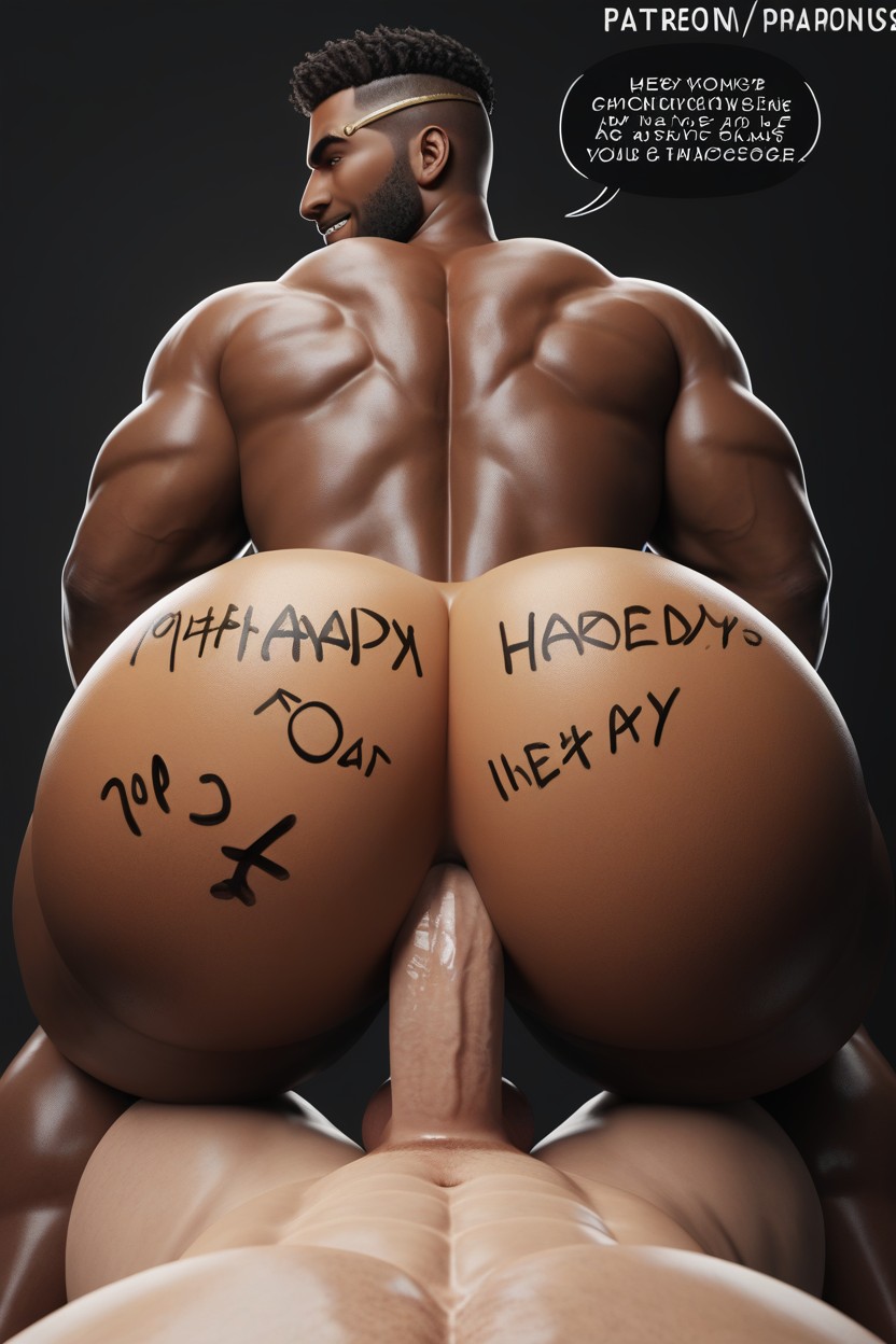 Top Is Tied Down, Tribal, Doomed Top AI Gay Porn