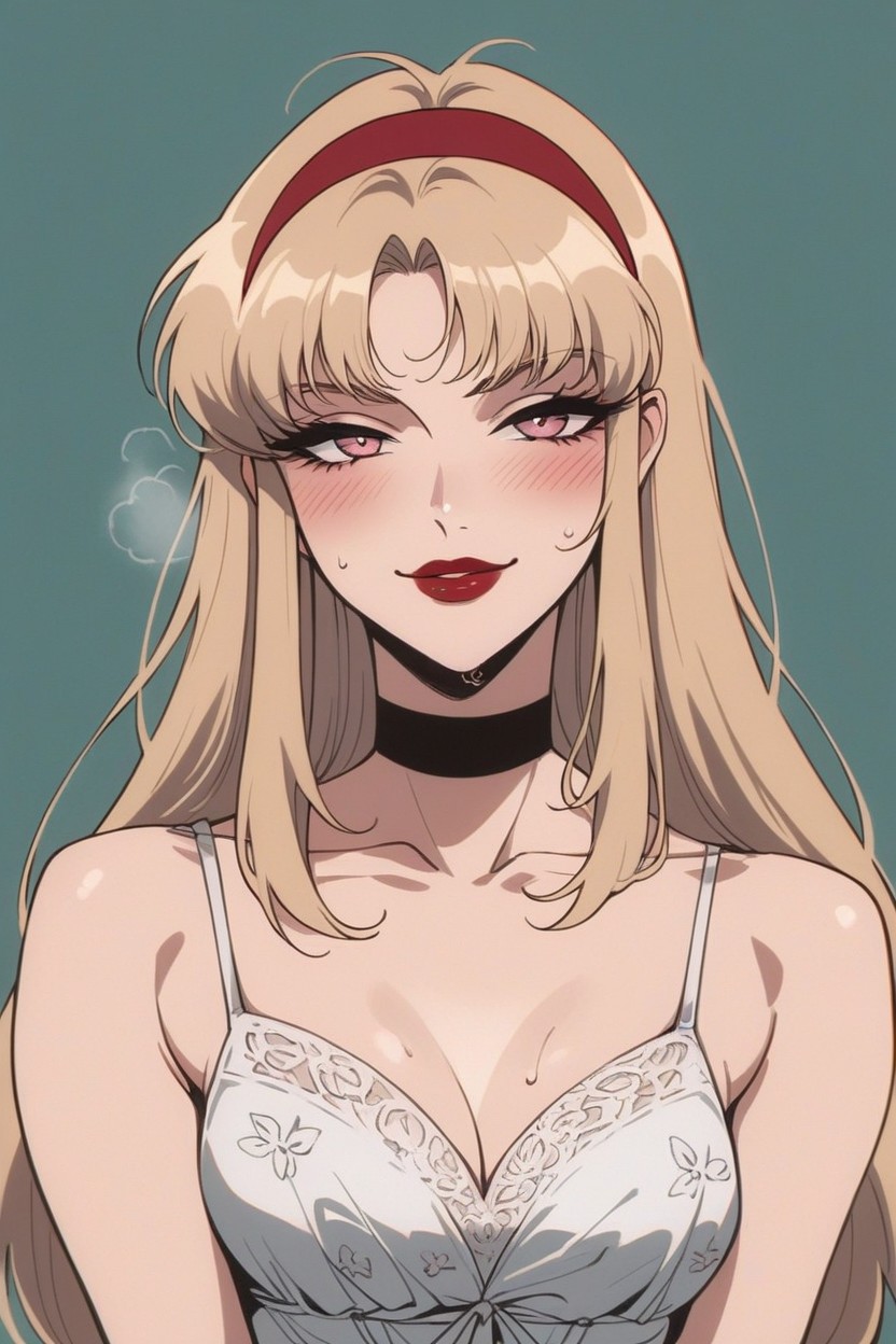 Skinny, Blush, Sweaty Hentai AI Porn