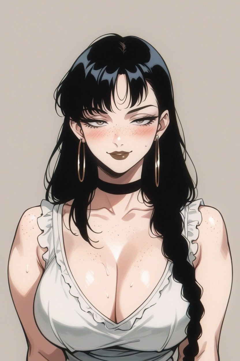 Face View, Blush, Bangs Hentai AI Porn