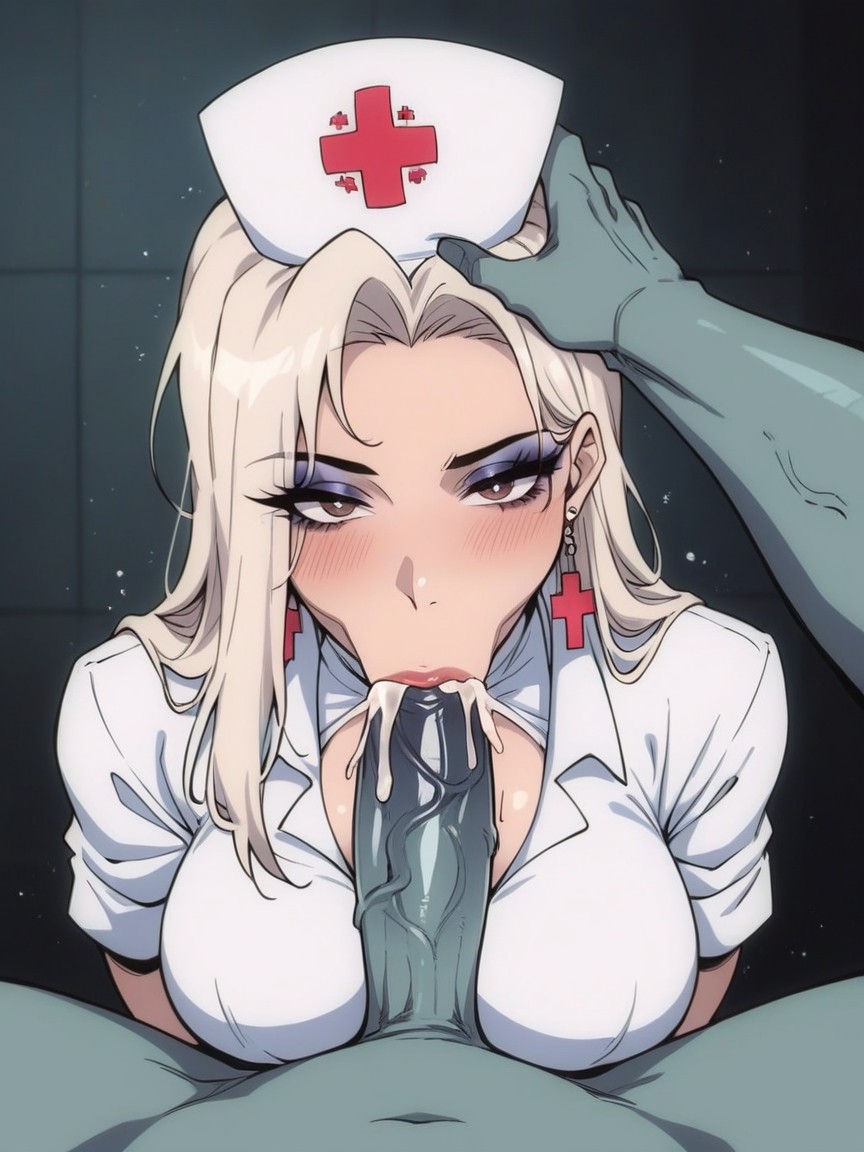 Erotic Horror, White Pantyhose, Highest Quality Hentai AI Porn