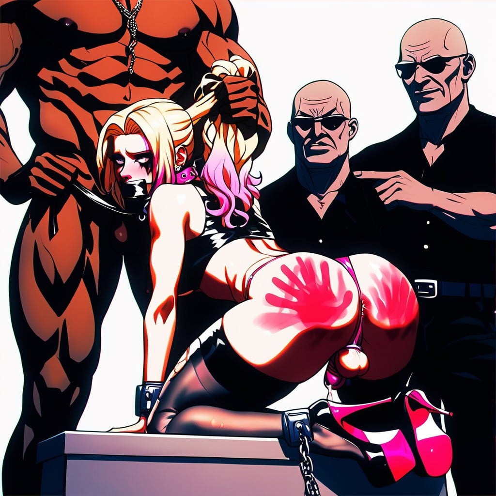 Choqué, Black Dick, Aggresive Black Men Porno IA transsexuelle