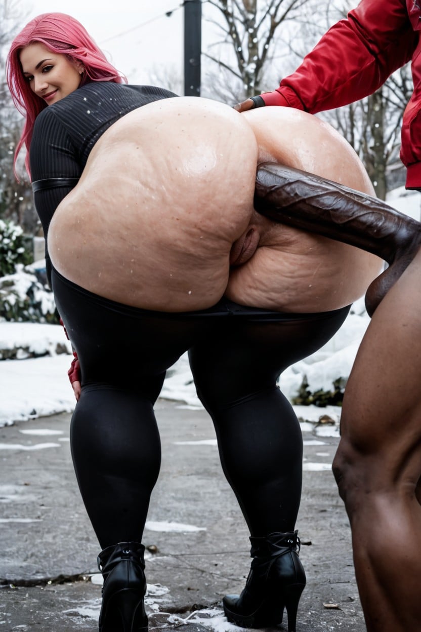 Streetfighter Outfit, Bending Over Anal, Smirk AI Porn