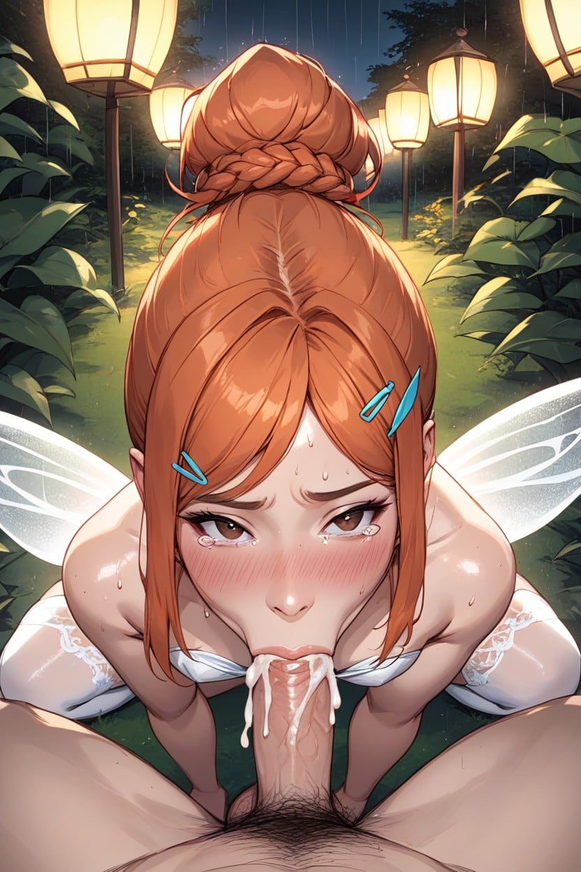 Sudada, Womans Head Is Looking Up, Brown Nipples Hentai IA