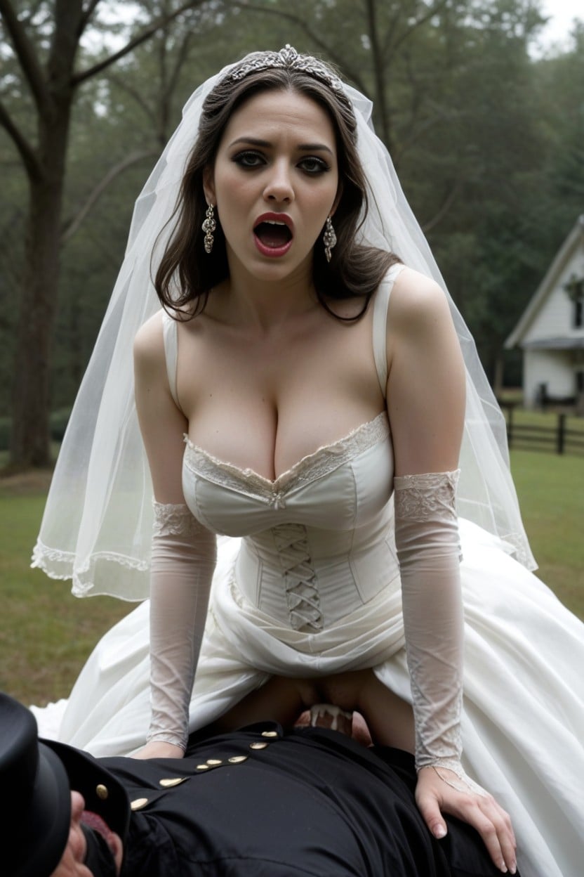 Hands Pinned Down, Disgusted, Creampie AI Porn