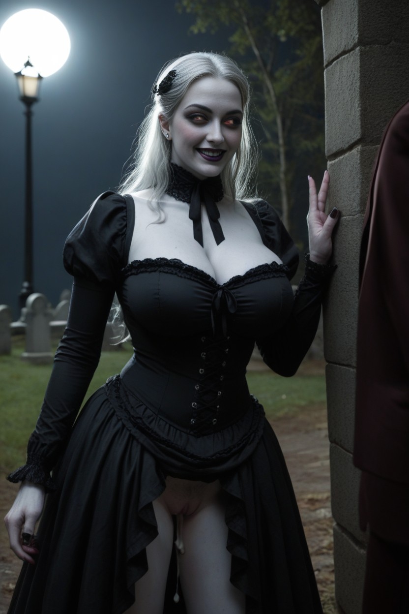 Creampie, Victorian Period Hairstyle, Night AI Porn