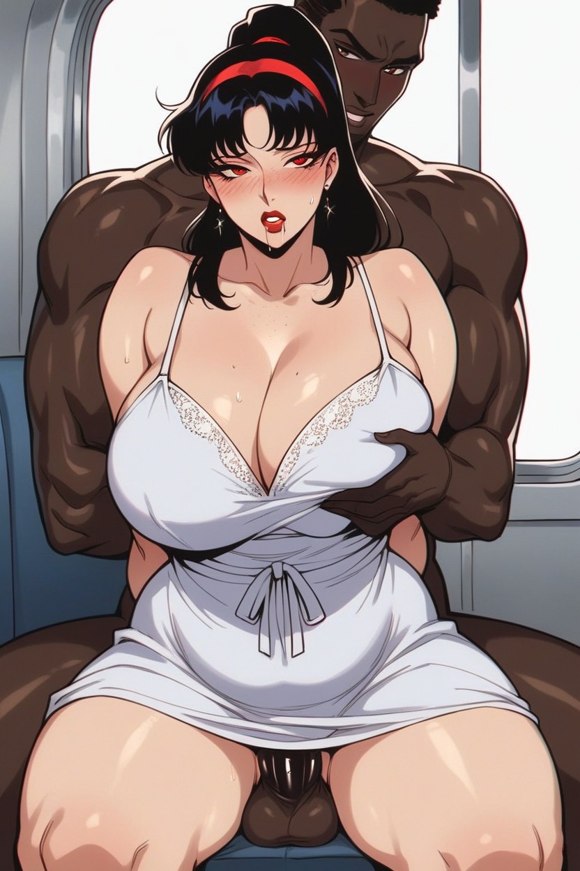 Interracial, Naked, Balls Deep Hentai AI Porn