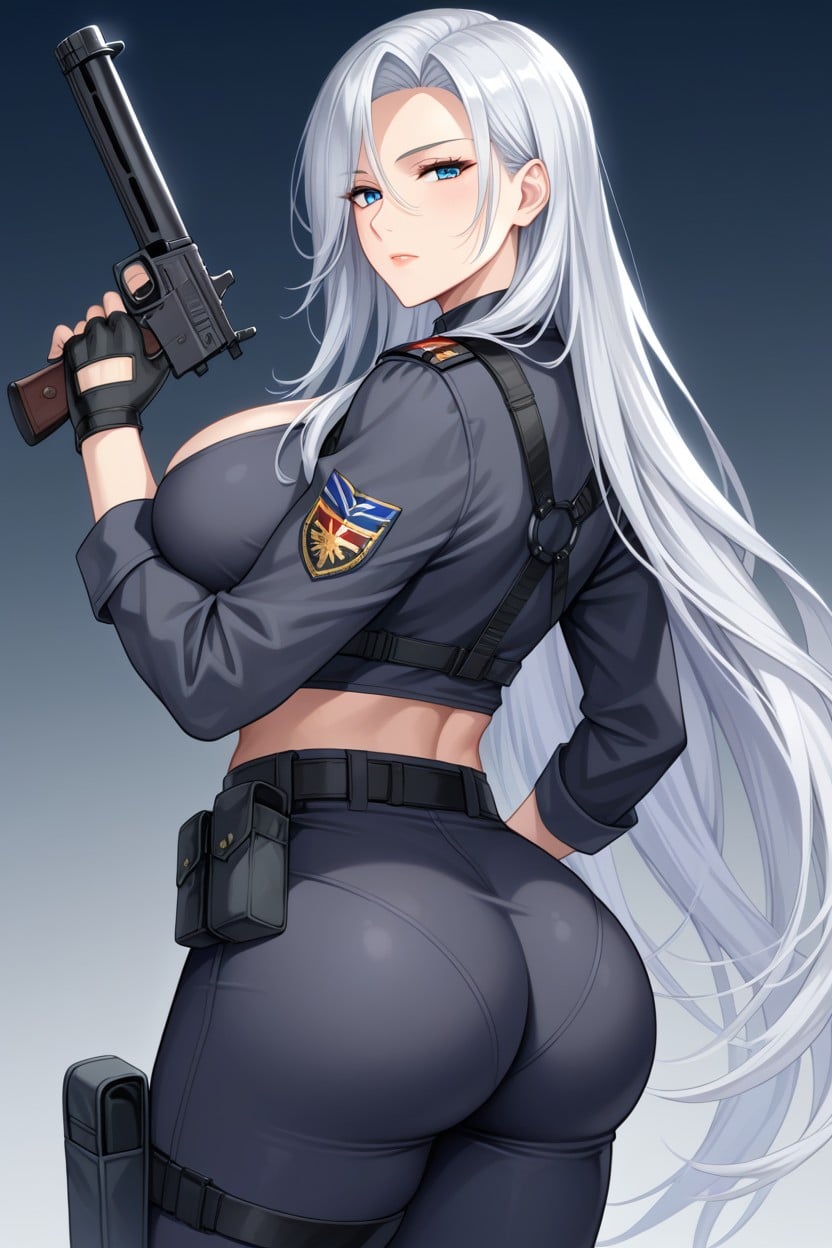 Facing Viewer, Solo Focus, Knife Hentai AI Porn