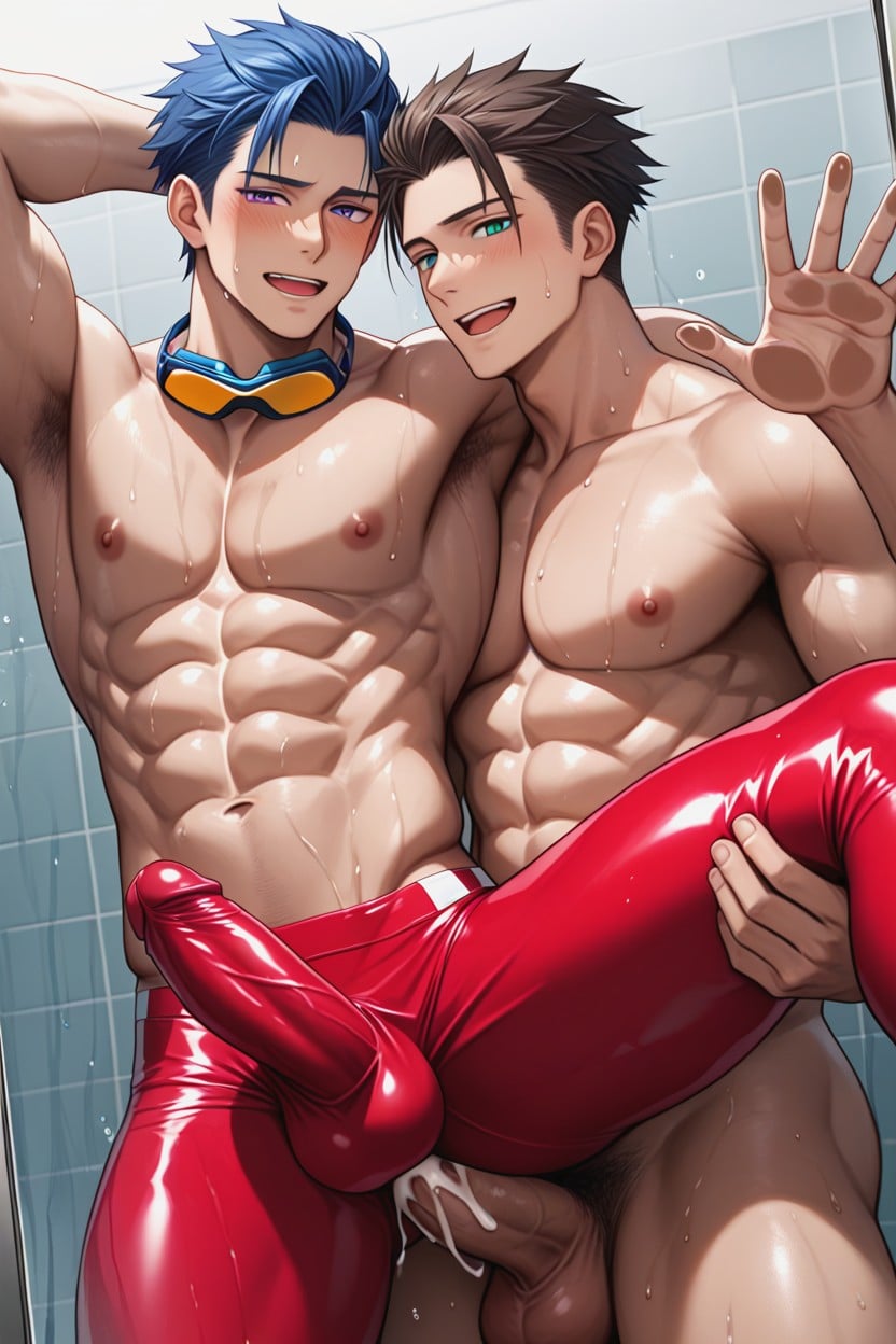 Chest, Horny, Abs AI Gay Porn