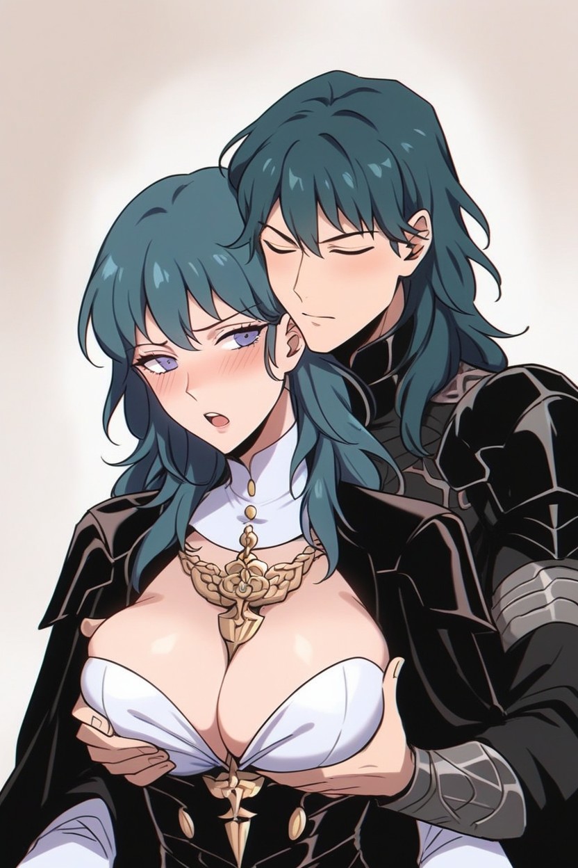 One View, Beautiful Breasts, Byleth Gets Her Breasts Groped By Man Hentai AI Porn
