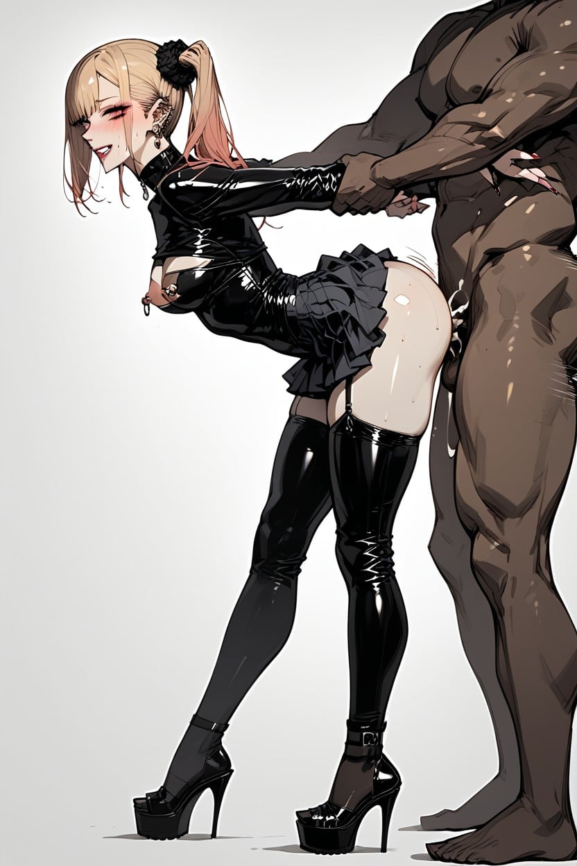 Bracelet, Excessively Rough Sex, Doggystyle Hentai AI Porn