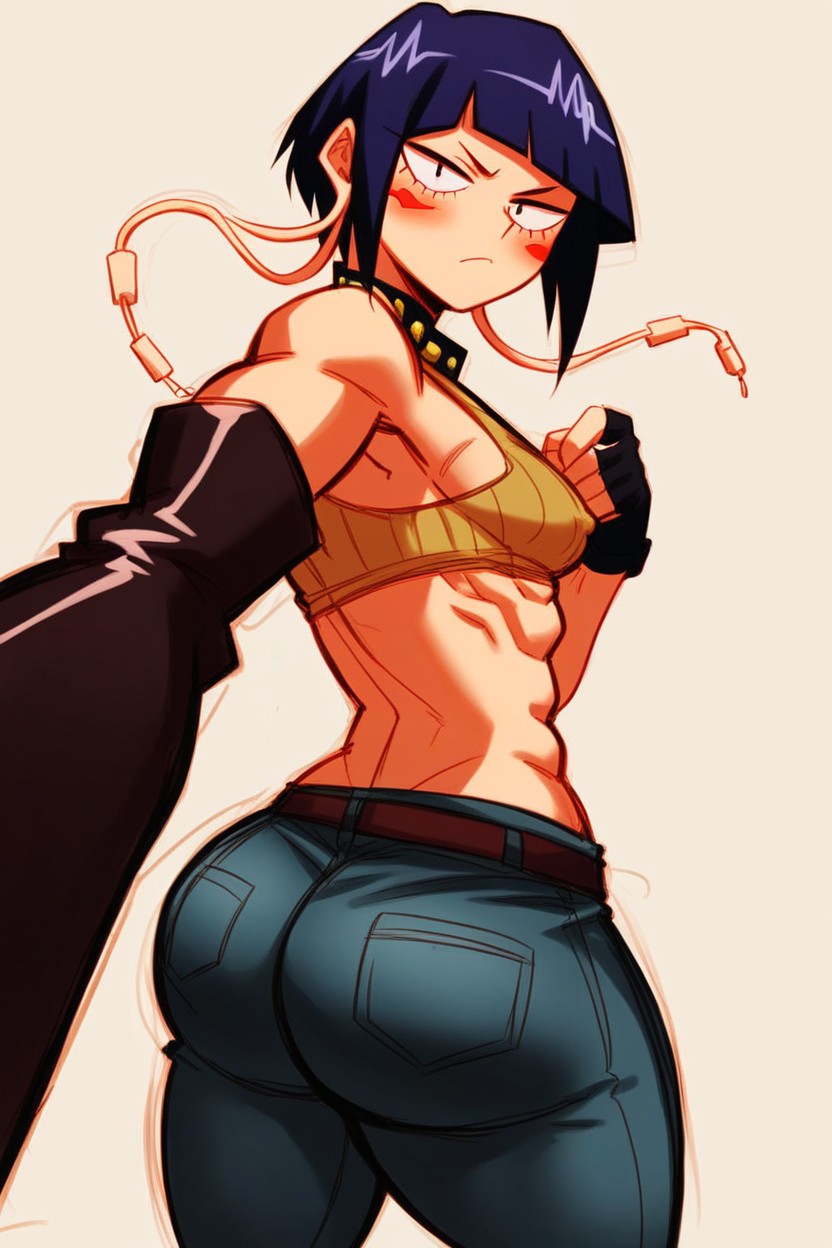 Fat Ass, Jeans, Ass Bigger Than Torso Hentai AI Porn