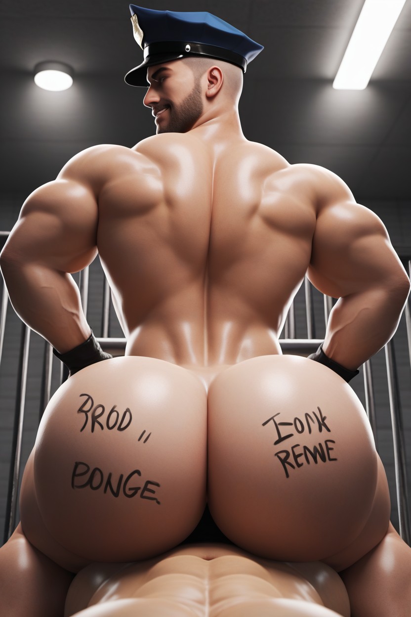 Pov, Body Writing Telling Top That He Must Confess Or Get Milked To, Top Is A Prisoner AI Gay Porn