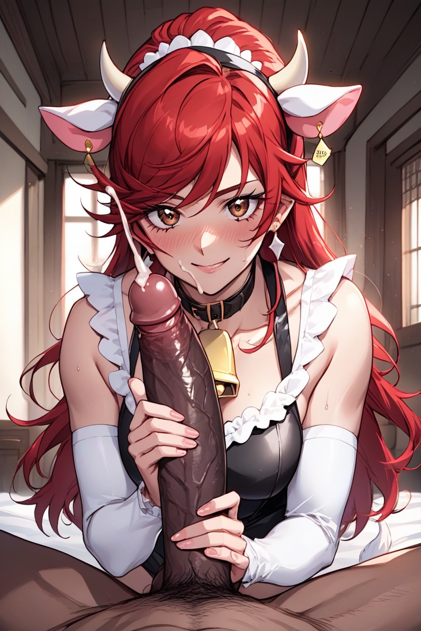 Pearl Skin, Perfect Fingers, Large Breast Hentai AI Porn