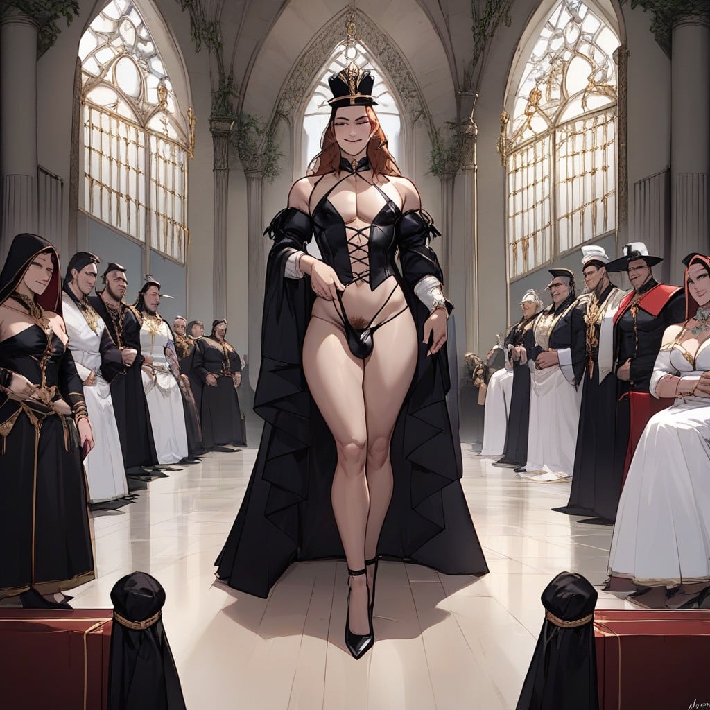Servants Watching, High Heels, The Landlord AI Porn