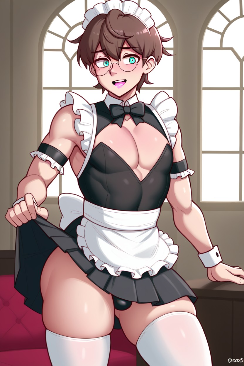 Wide Hips, Arched Back, Arched Back AI Gay Porn