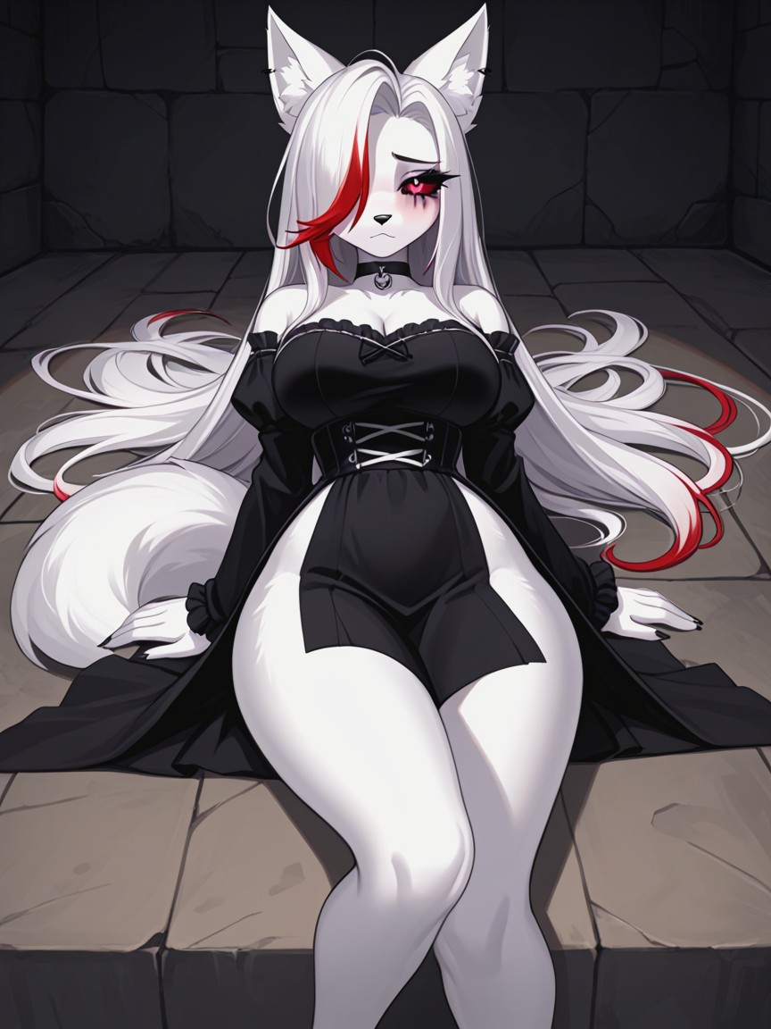 Wasp Waist, Dungeon, Skinny Furry AI Porn